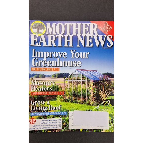 Mother Earth News Magazine Lot of 6 From 2017 2018 Bundle Farm Homestead Solar - Picture 4 of 8